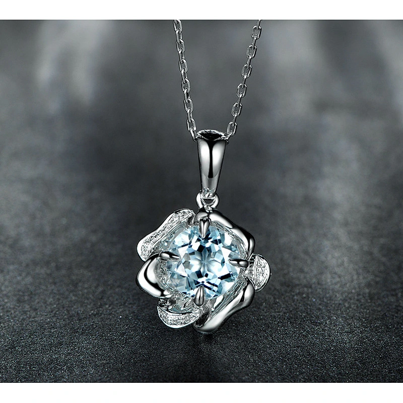 Large grain main stone pendant large jewelry factory,OEM/ODM Jewelry Trade processing customized,Wholesale jewelry manufacturer