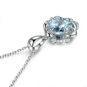 Large grain main stone pendant large jewelry factory,OEM/ODM Jewelry Trade processing customized,Wholesale jewelry manufacturer