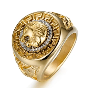 S925silver Lion's head ring large jewelry factory,OEM/ODM Jewelry Trade processing customized,Wholesale jewelry manufacturer