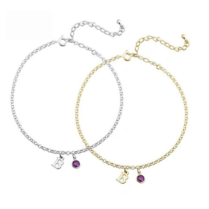 925 silver Anklets large jewelry factory,OEM/ODM Jewelry Trade processing customized,Wholesale jewelry manufacturer