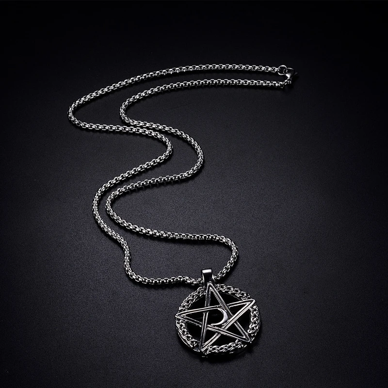 925 Silver Star Pendant Necklace large jewelry factory,OEM/ODM Jewelry Trade processing customized,Wholesale jewelry manufacturer