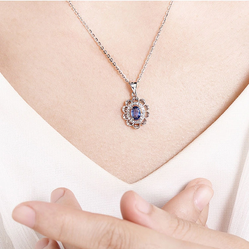 Colorful crystal pendant large jewelry factory,OEM/ODM Jewelry Trade processing customized,Wholesale jewelry manufacturer