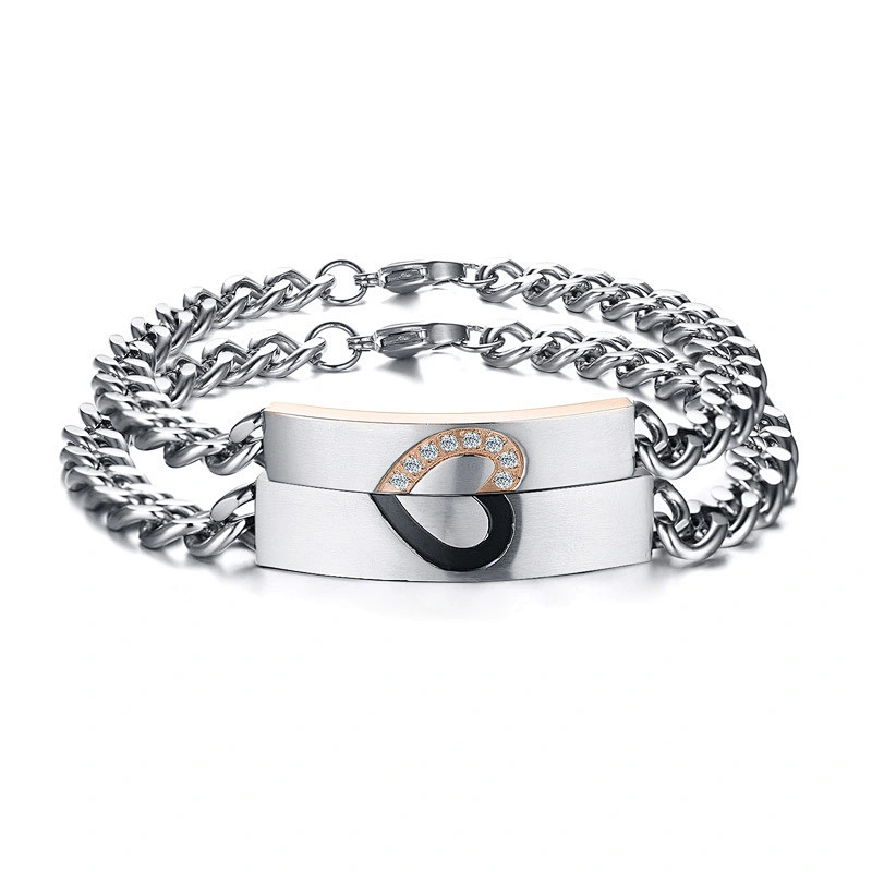 925 silver couple Bracelet large jewelry factory,OEM/ODM Jewelry Trade processing customized,Wholesale jewelry manufacturer