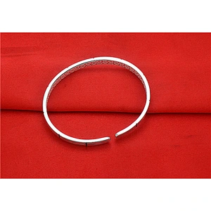 999 sterling silver square foot Silver Bracelet large jewelry factory,OEM/ODM Jewelry Trade processing customized,Wholesale jewelry manufacturer