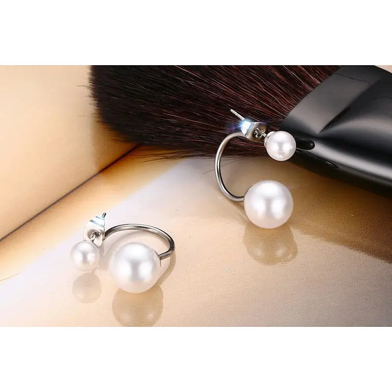 925 Silver Pearl Earrings large jewelry factory,OEM/ODM Jewelry Trade processing customized,Wholesale jewelry manufacturer