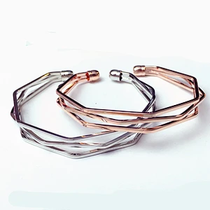 999 Sterling Silver irregular geometry Bracelet large jewelry factory,OEM/ODM Jewelry Trade processing customized,Wholesale jewelry manufacturer