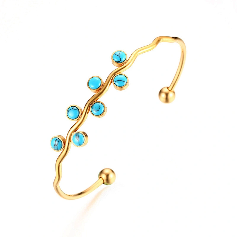 925 Silver Turquoise Bracelet large jewelry factory,OEM/ODM Jewelry Trade processing customized,Wholesale jewelry manufacturer