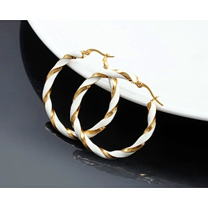 925 silver two color ring earrings large jewelry factory,OEM/ODM Jewelry Trade processing customized,Wholesale jewelry manufacturer