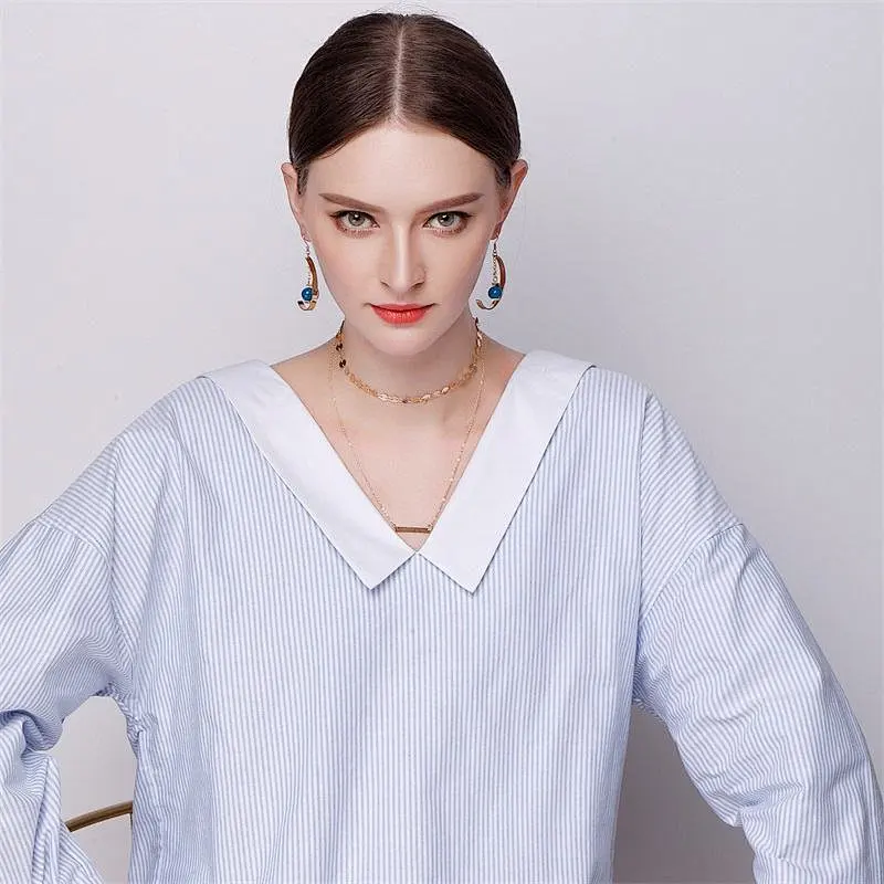 925 Silver Blue Pearl Earrings large jewelry factory,OEM/ODM Jewelry Trade processing customized,Wholesale jewelry manufacturer