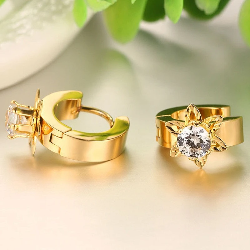 925 Silver Rose Earrings large jewelry factory,OEM/ODM Jewelry Trade processing customized,Wholesale jewelry manufacturer