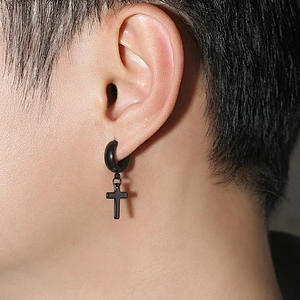 925 Silver Cross Earrings large jewelry factory,OEM/ODM Jewelry Trade processing customized,Wholesale jewelry manufacturer