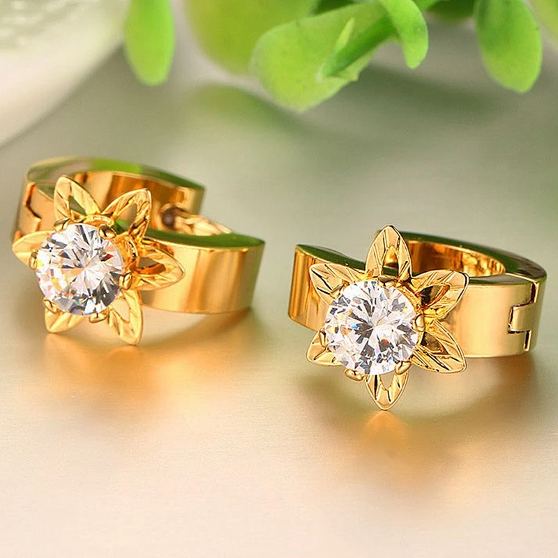 925 Silver Rose Earrings large jewelry factory,OEM/ODM Jewelry Trade processing customized,Wholesale jewelry manufacturer