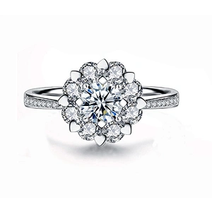 925 Silver engagement rings large jewelry factory,OEM/ODM Jewelry Trade processing customized,Wholesale jewelry manufacturer