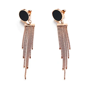 925 silver Tassel Earrings large jewelry factory,OEM/ODM Jewelry Trade processing customized,Wholesale jewelry manufacturer