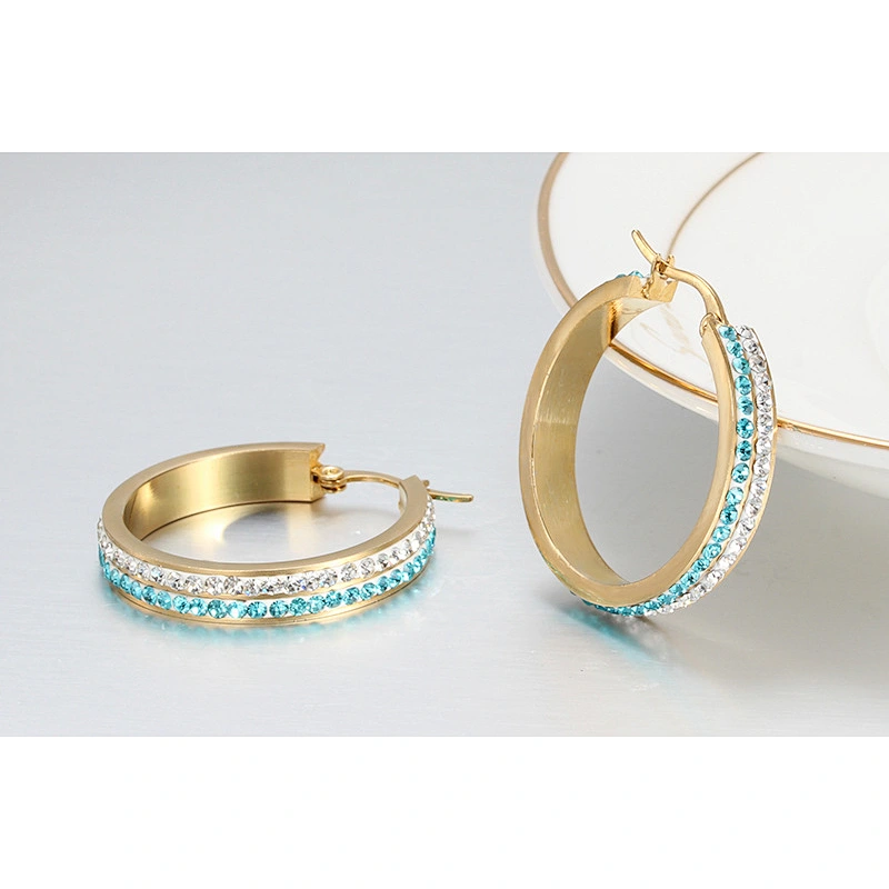 925 silver inlaid stone ring earrings large jewelry factory,OEM/ODM Jewelry Trade processing customized,Wholesale jewelry manufacturer