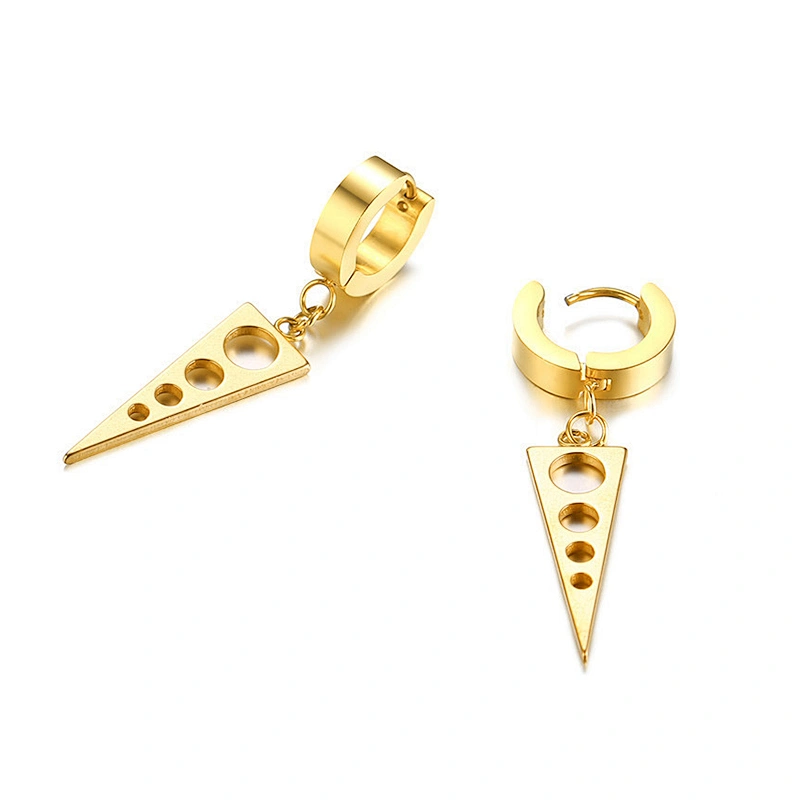 925 Silver Triangle Earrings large jewelry factory,OEM/ODM Jewelry Trade processing customized,Wholesale jewelry manufacturer