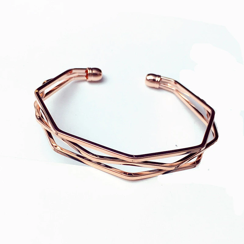999 Sterling Silver irregular geometry Bracelet large jewelry factory,OEM/ODM Jewelry Trade processing customized,Wholesale jewelry manufacturer