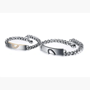 925 silver couple Bracelet large jewelry factory,OEM/ODM Jewelry Trade processing customized,Wholesale jewelry manufacturer