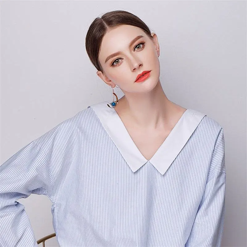 925 Silver Blue Pearl Earrings large jewelry factory,OEM/ODM Jewelry Trade processing customized,Wholesale jewelry manufacturer
