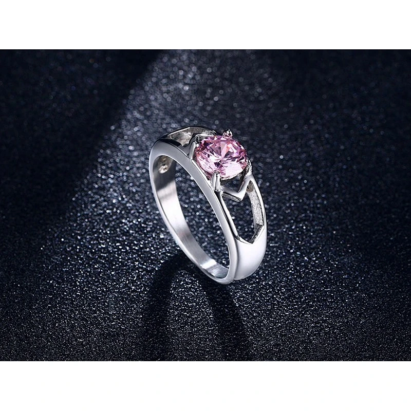 925 purple main stone ring large jewelry factory,OEM/ODM Jewelry Trade processing customized,Wholesale jewelry manufacturer
