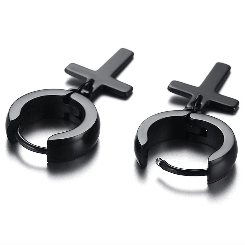 925 Silver Cross Earrings large jewelry factory,OEM/ODM Jewelry Trade processing customized,Wholesale jewelry manufacturer