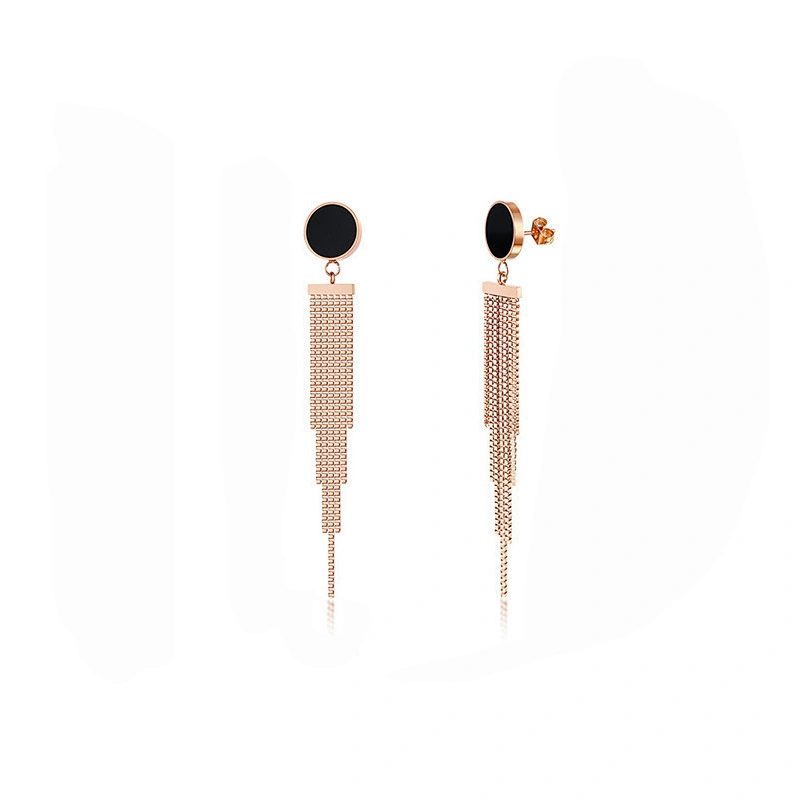 925 silver Tassel Earrings large jewelry factory,OEM/ODM Jewelry Trade processing customized,Wholesale jewelry manufacturer