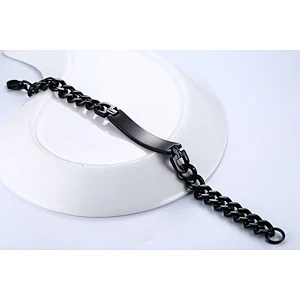 925 Silver Black Cross Bracelet large jewelry factory,OEM/ODM Jewelry Trade processing customized,Wholesale jewelry manufacturer