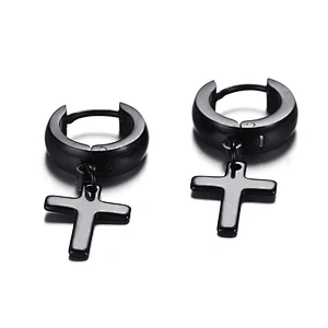 925 Silver Cross Earrings large jewelry factory,OEM/ODM Jewelry Trade processing customized,Wholesale jewelry manufacturer