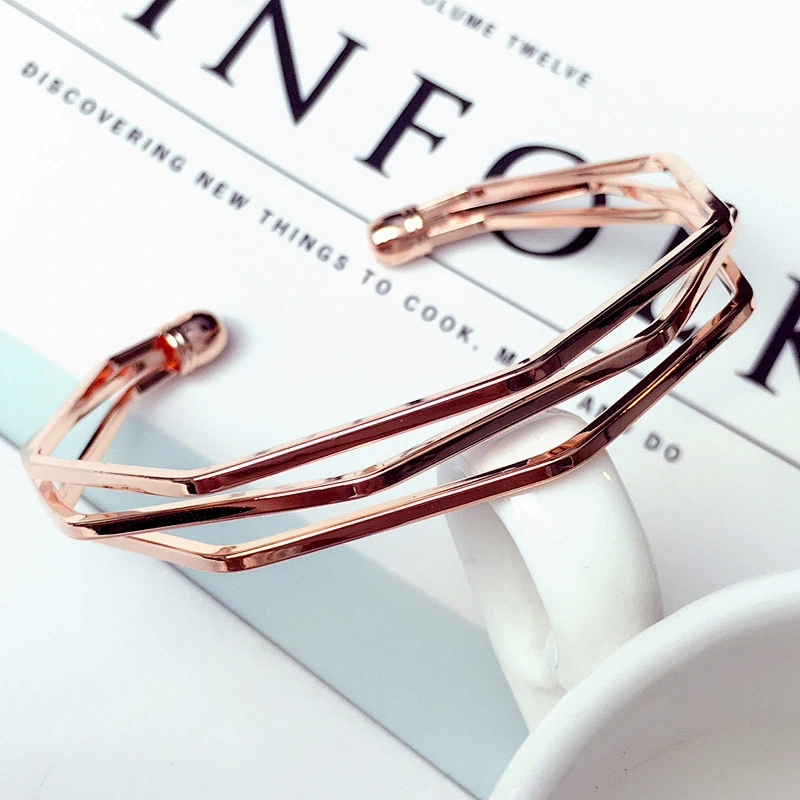 999 Sterling Silver irregular geometry Bracelet large jewelry factory,OEM/ODM Jewelry Trade processing customized,Wholesale jewelry manufacturer