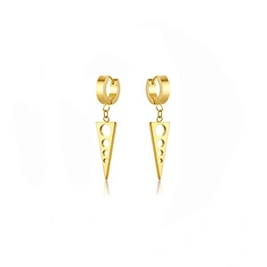 925 Silver Triangle Earrings large jewelry factory,OEM/ODM Jewelry Trade processing customized,Wholesale jewelry manufacturer