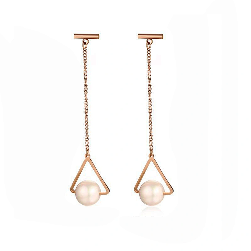 925 silver tassel Pearl Earrings large jewelry factory,OEM/ODM Jewelry Trade processing customized,Wholesale jewelry manufacturer