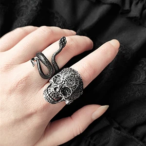 925 Silver Snake ring large jewelry factory,OEM/ODM Jewelry Trade processing customized,Wholesale jewelry manufacturer