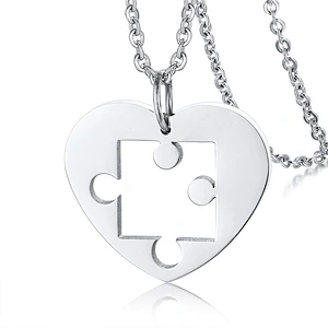 925 Silver Lovers heart-shaped pendant large jewelry factory,OEM/ODM Jewelry Trade processing customized,Wholesale jewelry manufacturer