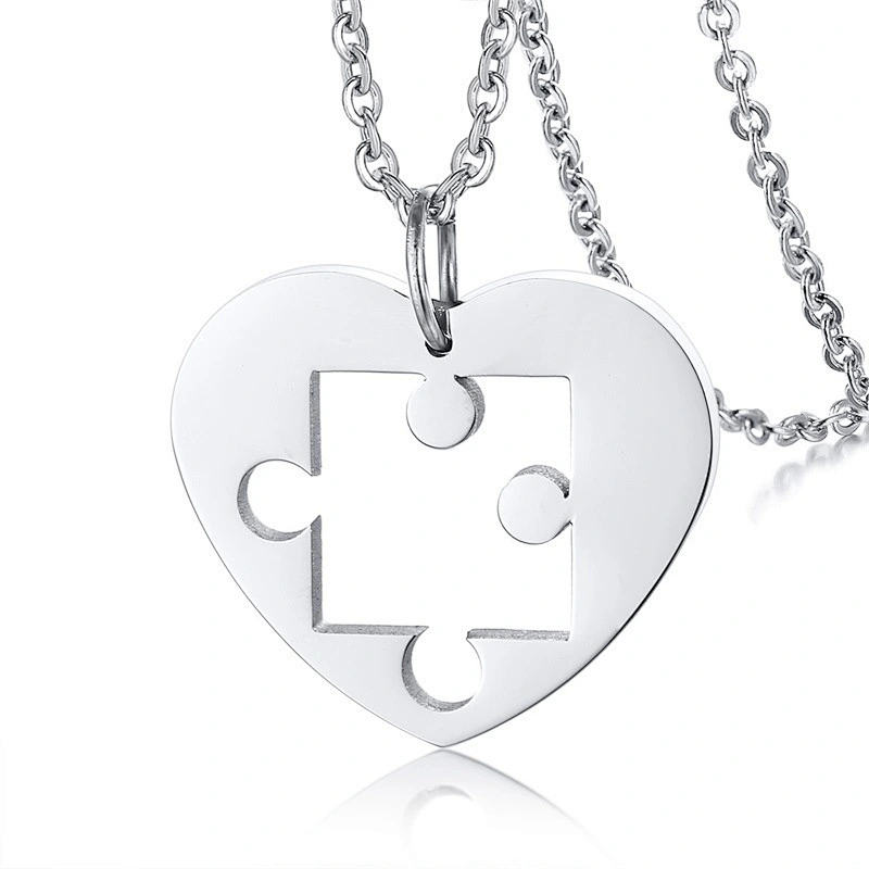 925 Silver Lovers heart-shaped pendant large jewelry factory,OEM/ODM Jewelry Trade processing customized,Wholesale jewelry manufacturer