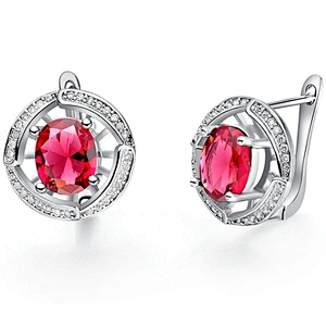 silver earrings crystal earrings large jewelry factory,OEM/ODM Jewelry Trade processing customized,Wholesale jewelry manufacturer