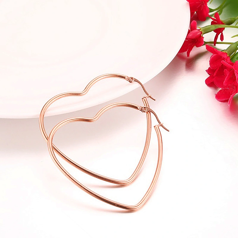 925 Silver Heart Earrings large jewelry factory,OEM/ODM Jewelry Trade processing customized,Wholesale jewelry manufacturer