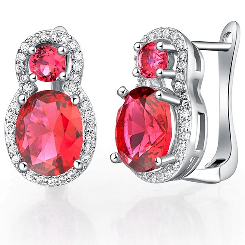 Crystal Earrings earrings for girls large jewelry factory,OEM/ODM Jewelry Trade processing customized,Wholesale jewelry manufacturer