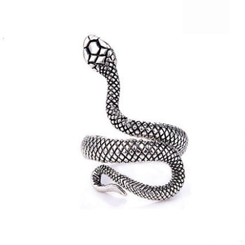 925 Silver Snake ring large jewelry factory,OEM/ODM Jewelry Trade processing customized,Wholesale jewelry manufacturer