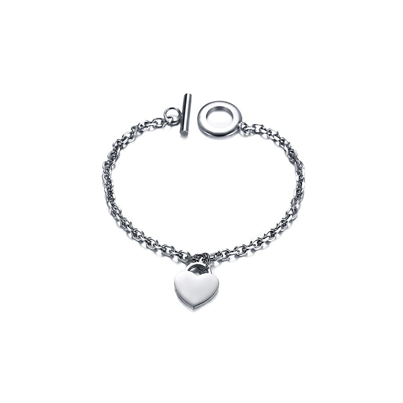 925 Silver Heart Bracelet large jewelry factory,OEM/ODM Jewelry Trade processing customized,Wholesale jewelry manufacturer