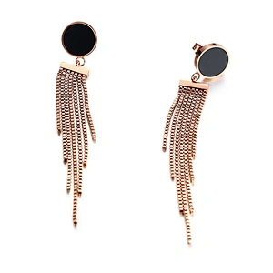 925 silver Tassel Earrings large jewelry factory,OEM/ODM Jewelry Trade processing customized,Wholesale jewelry manufacturer