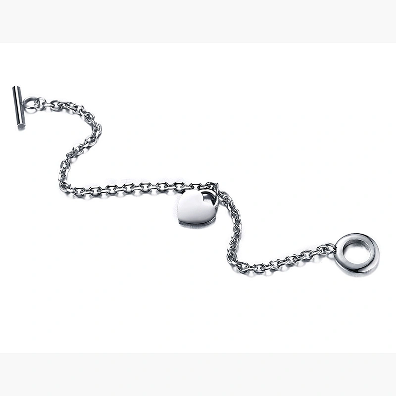 925 Silver Heart Bracelet large jewelry factory,OEM/ODM Jewelry Trade processing customized,Wholesale jewelry manufacturer