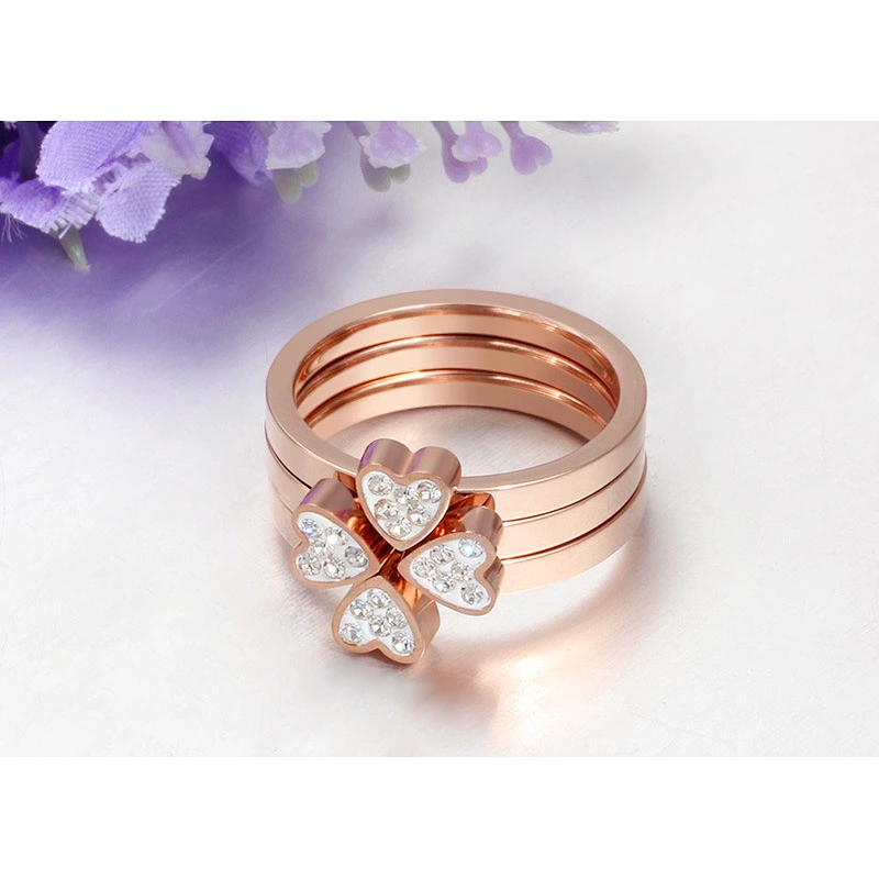 925 Silver Heart combination ring large jewelry factory,OEM/ODM Jewelry Trade processing customized,Wholesale jewelry manufacturer
