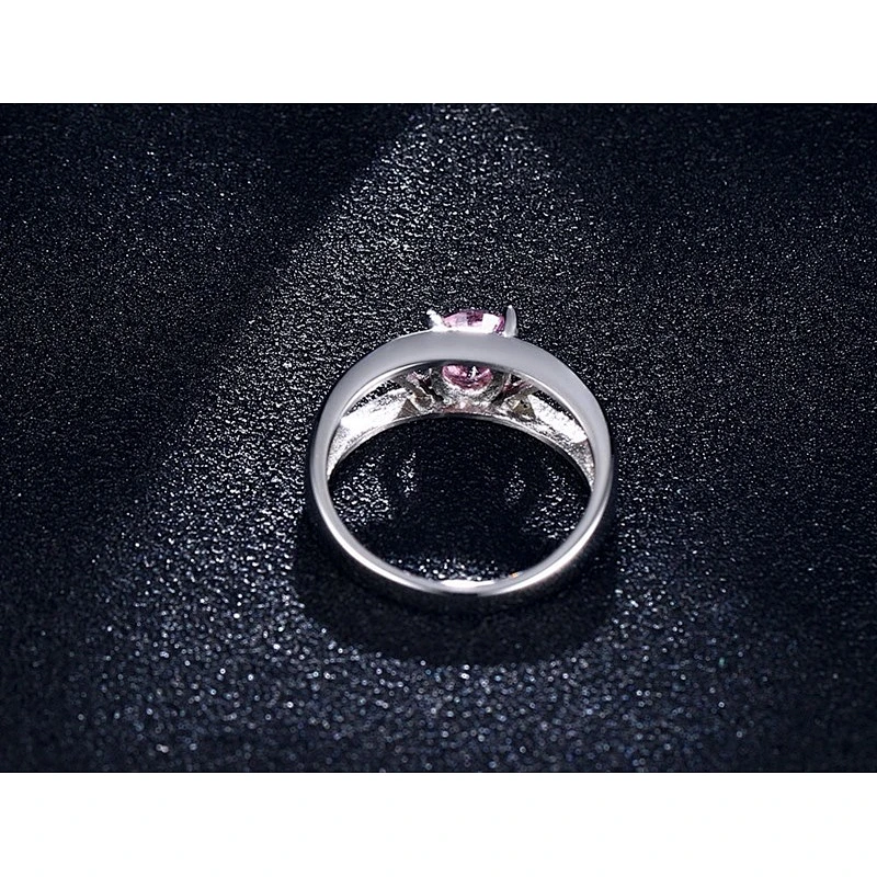925 purple main stone ring large jewelry factory,OEM/ODM Jewelry Trade processing customized,Wholesale jewelry manufacturer