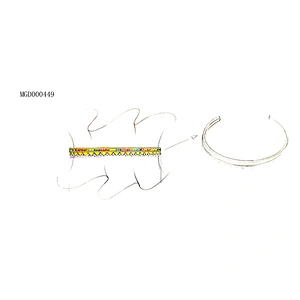 Original design Rainbow series opening bracelet Jewelry large jewelry factory,OEM/ODM Jewelry Trade processing customized,Wholesale jewelry manufacturer