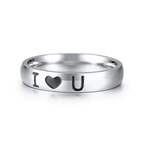 I love you ring large jewelry factory,OEM/ODM Jewelry Trade processing customized,Wholesale jewelry manufacturer