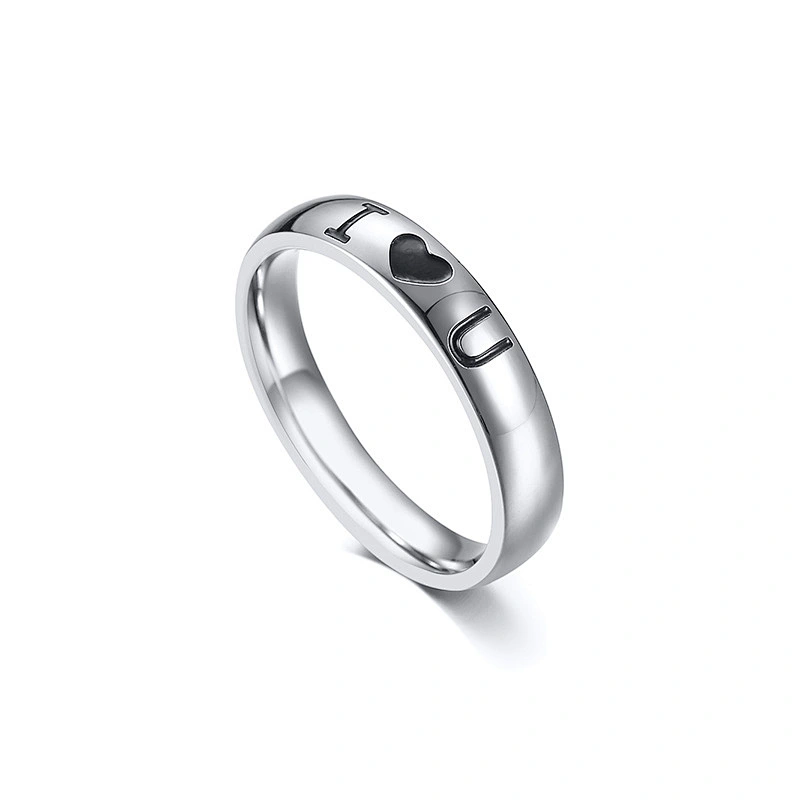 I love you ring large jewelry factory,OEM/ODM Jewelry Trade processing customized,Wholesale jewelry manufacturer