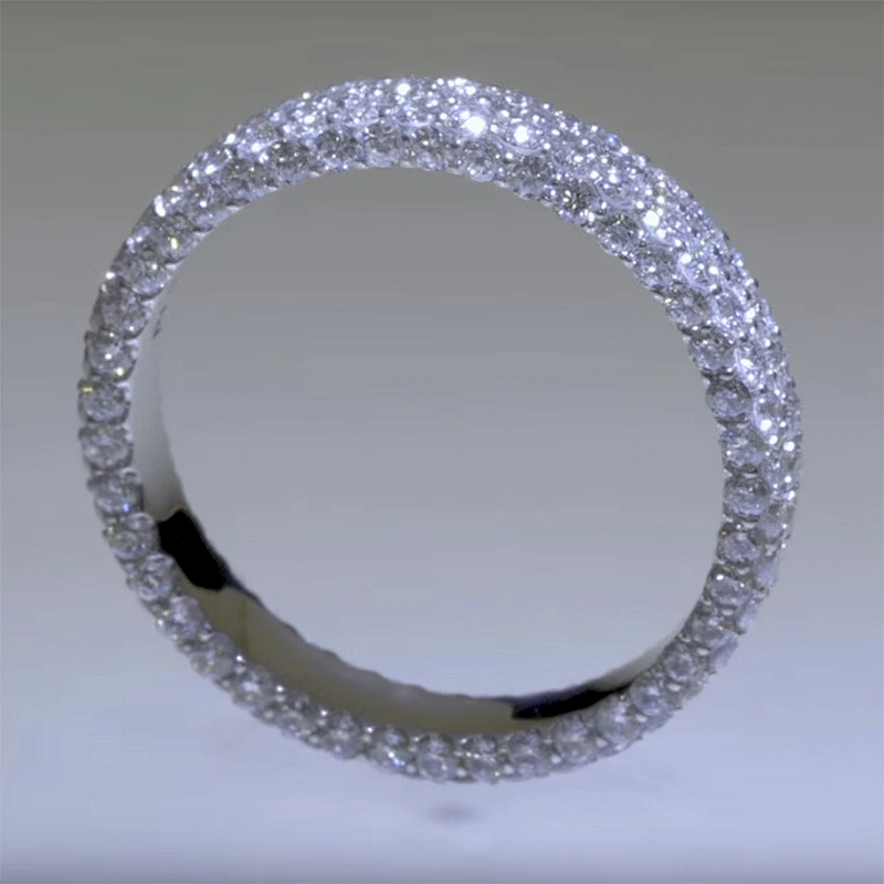 制作三边紧镶钻铂金戒指，Making three edge tight diamond ring in platinum，Pendants silver jewelry making supplies,wholesale jewelry,handmade jewellery,necklace bling,designer jewellery,silver jewelry,Pendants