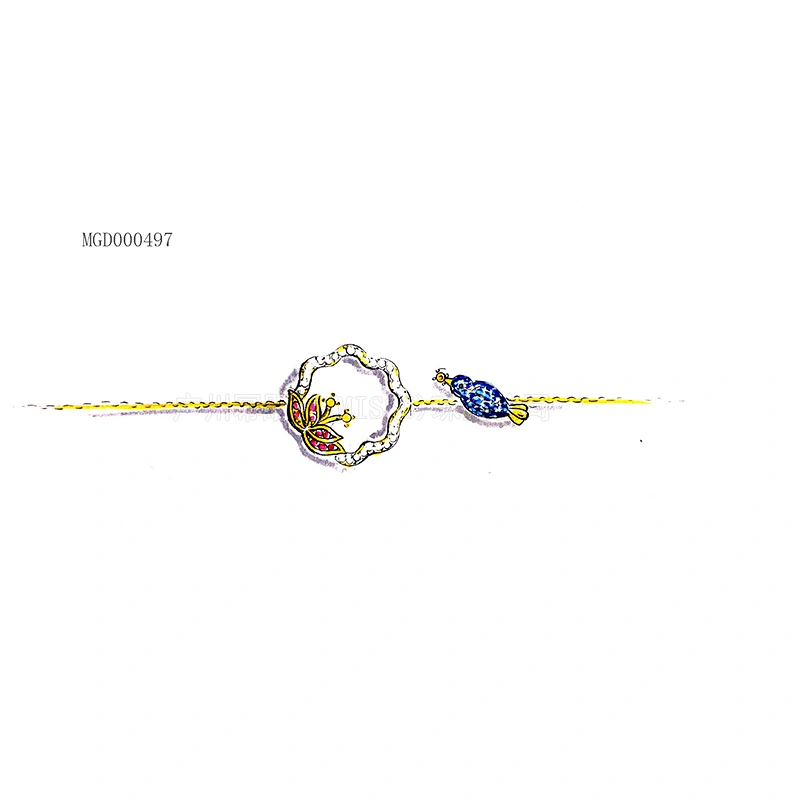 Original design garden series magpie Bracelet large jewelry factory,OEM/ODM Jewelry Trade processing customized,Wholesale jewelry manufacturer