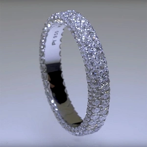 制作三边紧镶钻铂金戒指，Making three edge tight diamond ring in platinum，Pendants silver jewelry making supplies,wholesale jewelry,handmade jewellery,necklace bling,designer jewellery,silver jewelry,Pendants