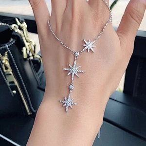 Star girl necklace clavicle chain large jewelry factory,OEM/ODM Jewelry Trade processing customized,Wholesale jewelry manufacturer